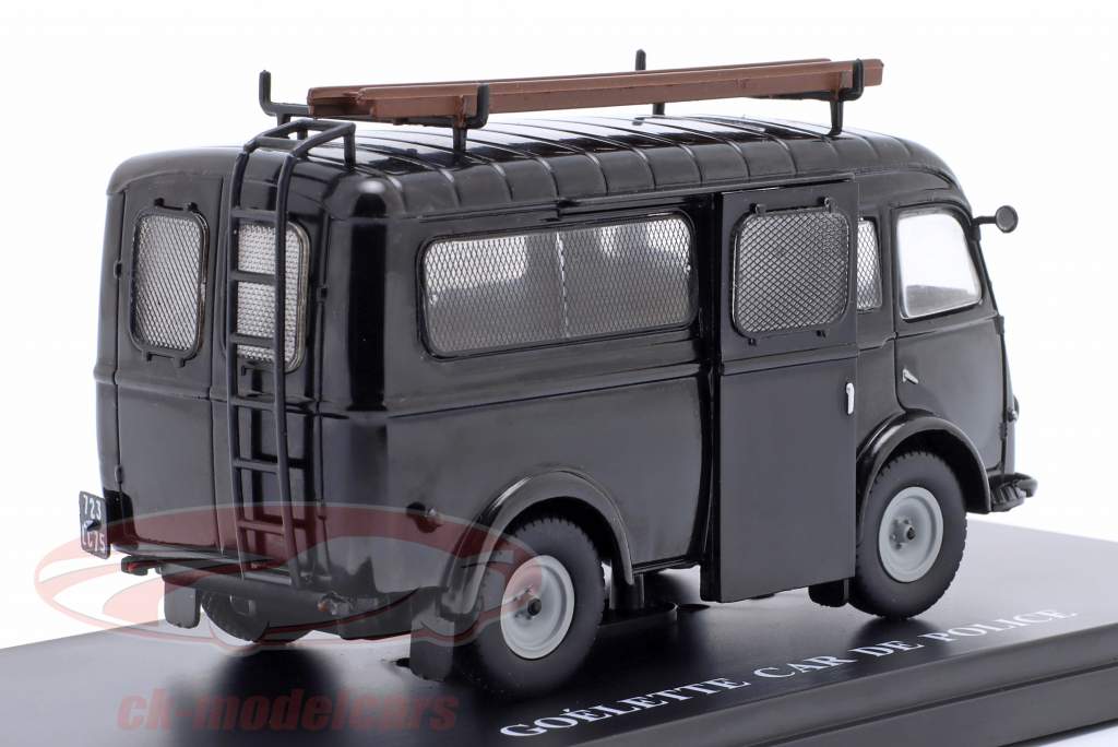 Renault Goelette police France Année de construction 1962 noir 1:43 Hachette