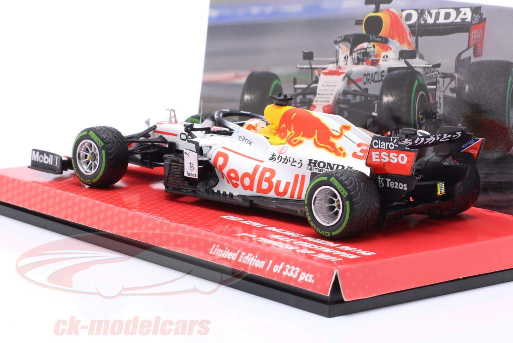 M. Verstappen Red Bull RB16B #33 第二名 土耳其 GP 公式 1 世界冠军 2021 1:43 Minichamps