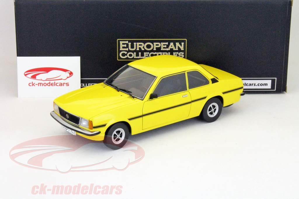 Opel Ascona SR 1975 B сигнала желтого 1:18 SunStar