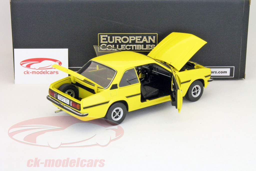 欧宝阿斯科纳B SR 1975信号黄色1:18 SUNSTAR