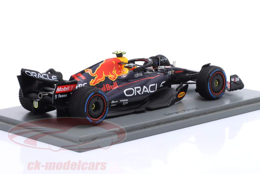 Sergio Perez Red Bull Racing RB18 #11 Sieger Monaco GP Formel 1 2022 1:43 Spark