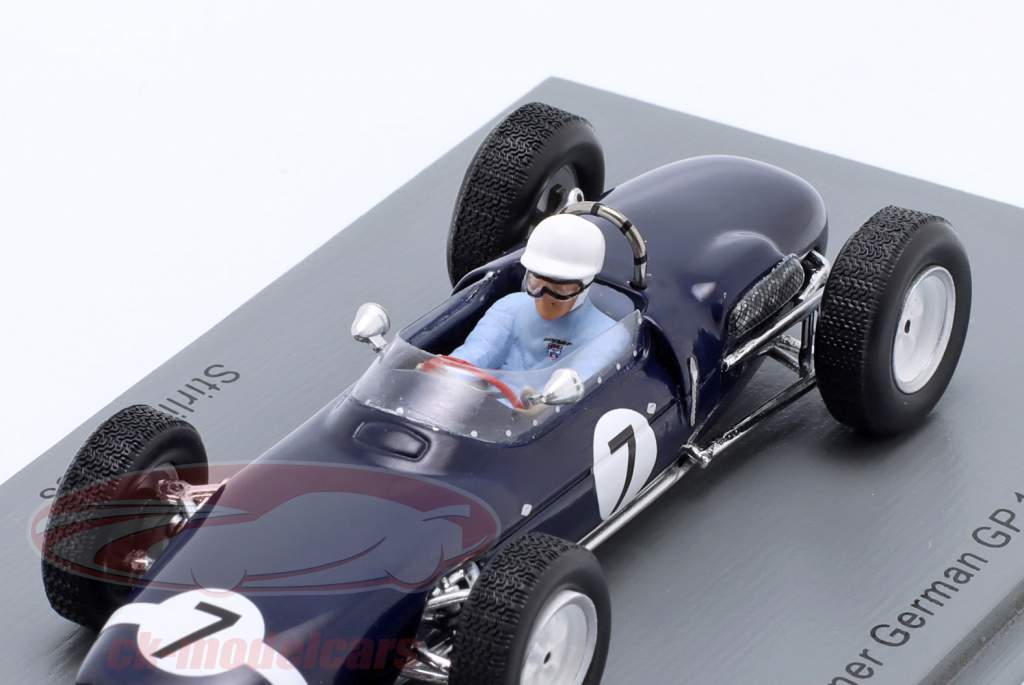 Stirling Moss Lotus 18-21 #7 Sieger Deutschland GP Formel 1 1961 1:43 Spark
