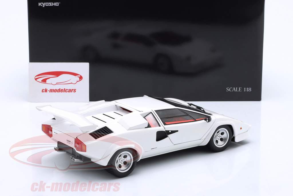 Lamborghini Countach LP500S 建设年份 1982 白色的 1:18 Kyosho