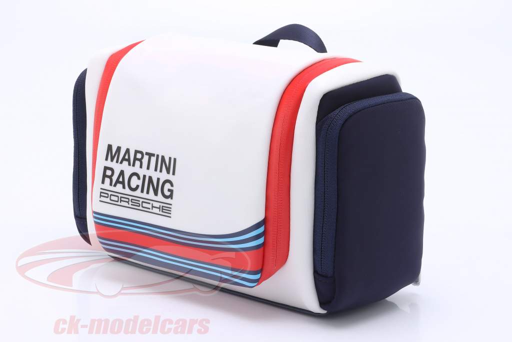 Porsche Martini Racing vaskepose hvid / blå / rød