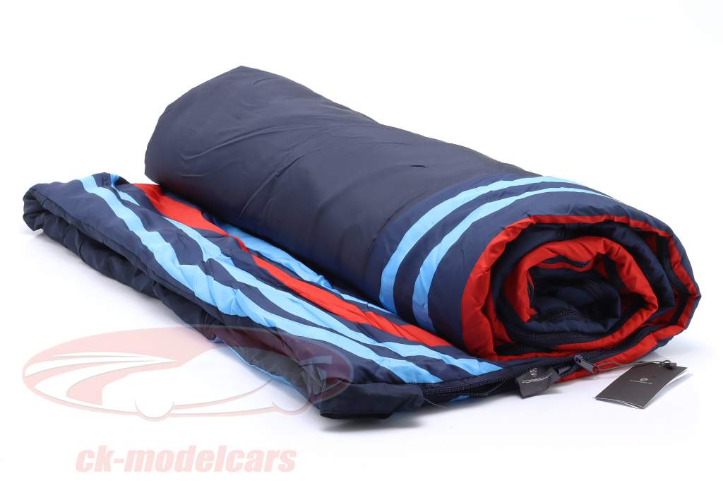 Porsche Martini Racing multifunctionele deken donkerblauw
