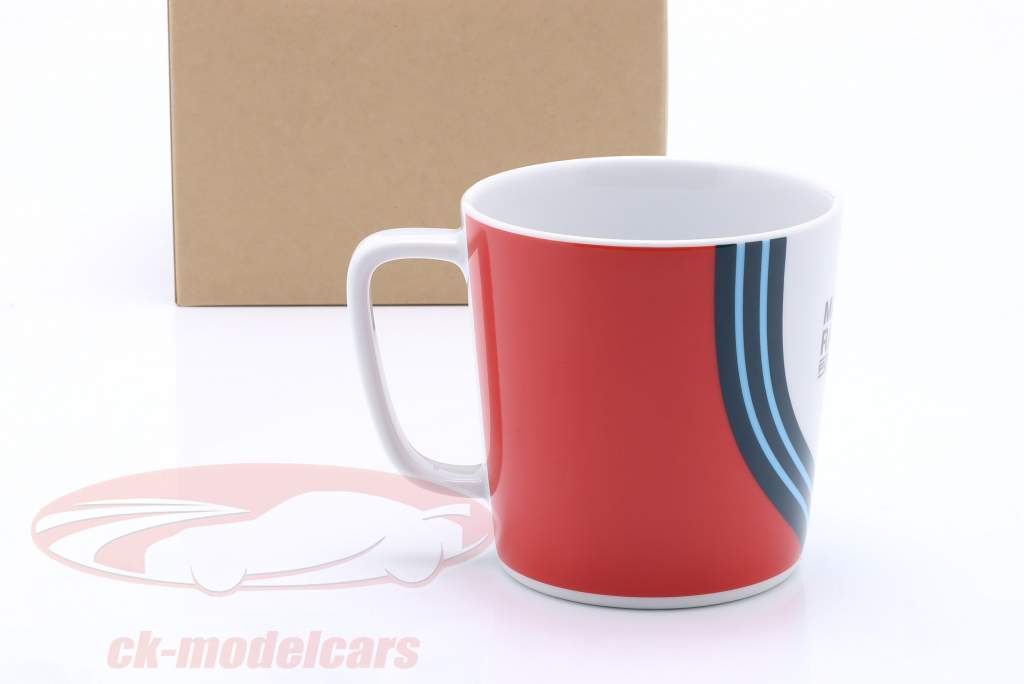 Porsche Martini Racing Espresso Sammlertasse Nr. 3 weiß / blau / rot