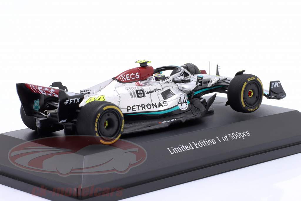 Lewis Hamilton Mercedes-AMG F1 W13 #44 Belgian GP formula 1 2022 1:43 Spark