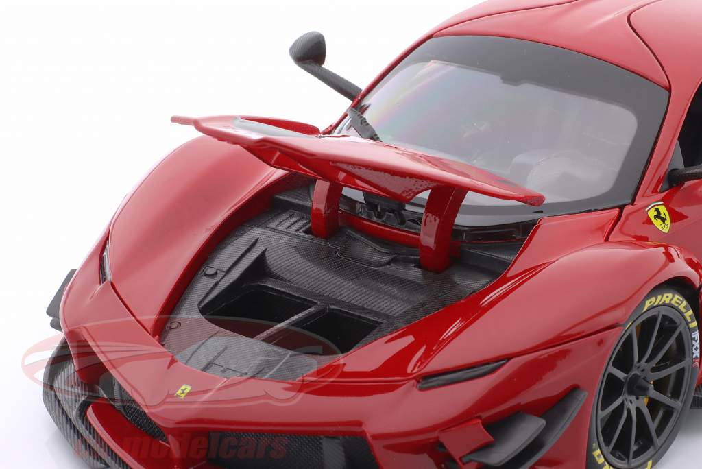 Ferrari FXX-K Evo Hybrid 6.3 V12 year 2018 red 1:18 Bburago