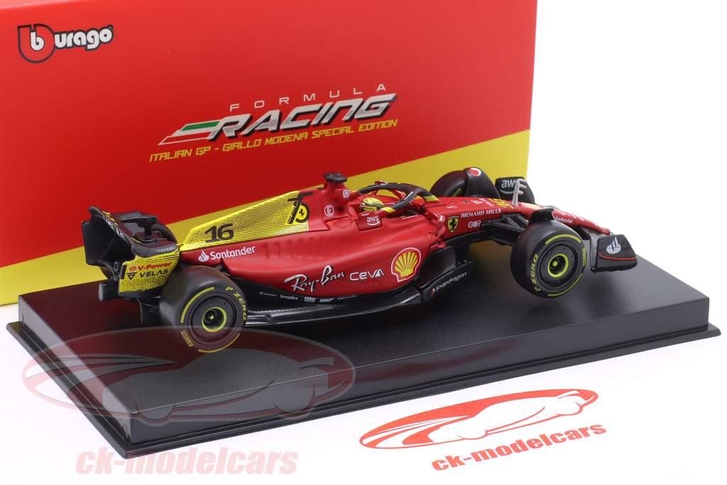 Charles Leclerc Ferrari F1-75 #16 2e italien GP formule 1 2022 1:43 Bburago