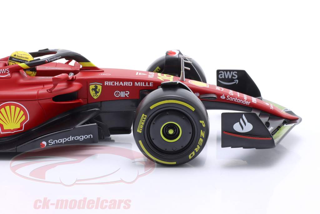 Charles Leclerc Ferrari F1-75 #16 2nd Italian GP formula 1 2022 1:18 Bburago