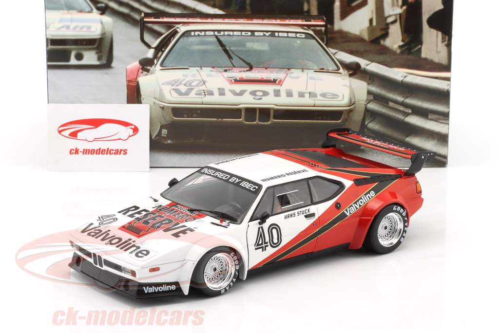BMW M1 Procar #40 Winner Monaco ProCar Series 1980 Hans-J. Stuck 1:18 WERK83