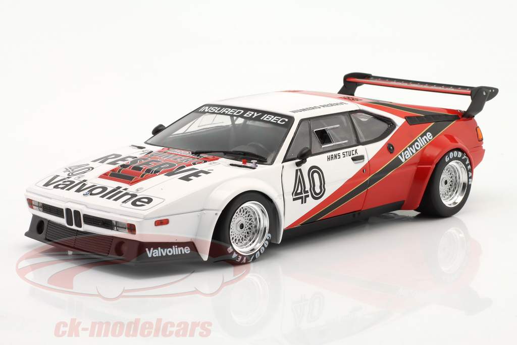 BMW M1 Procar #40 Sieger Monaco ProCar Serie 1980 Hans-Joachim Stuck 1:18 WERK83