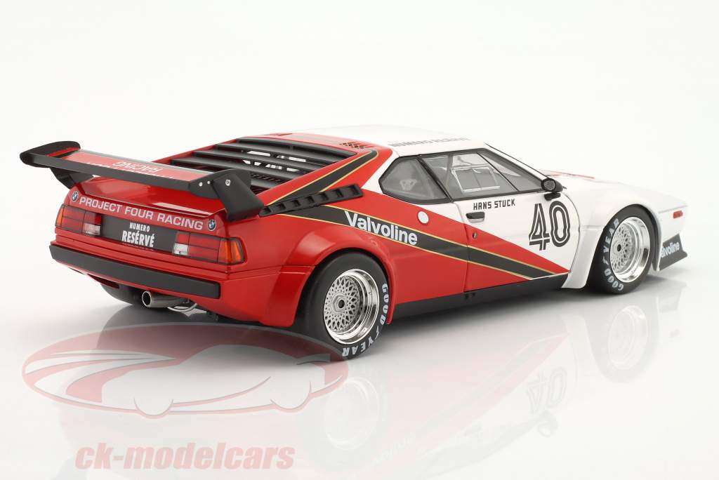 BMW M1 Procar #40 Winner Monaco ProCar Series 1980 Hans-J. Stuck 1:18 WERK83