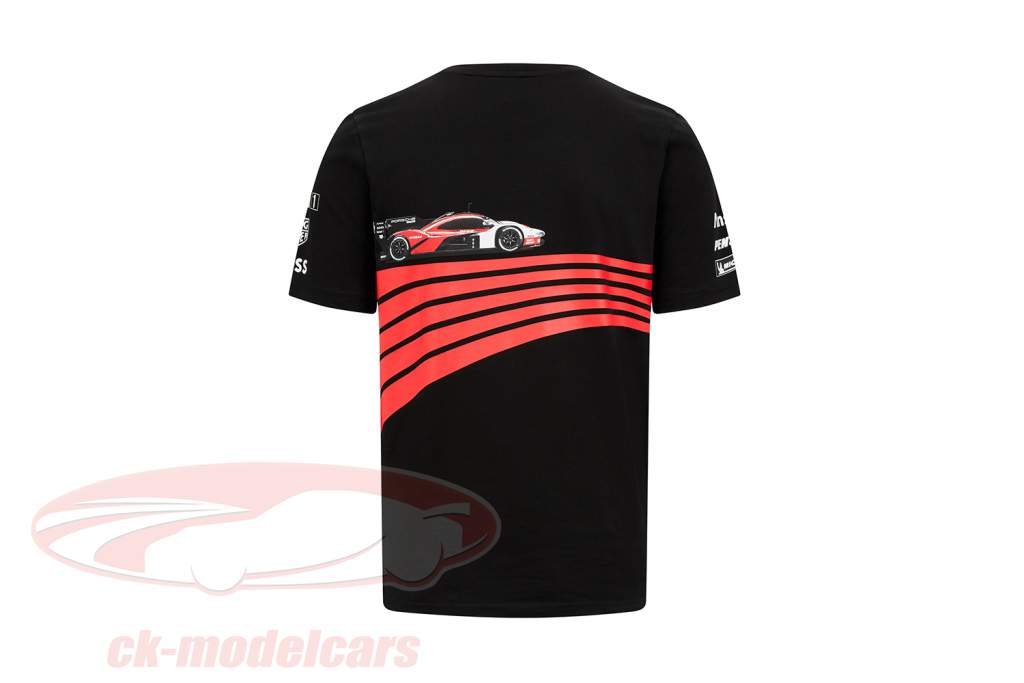 Porsche Motorsport t-shirt Team Penske 963 kollektion sort