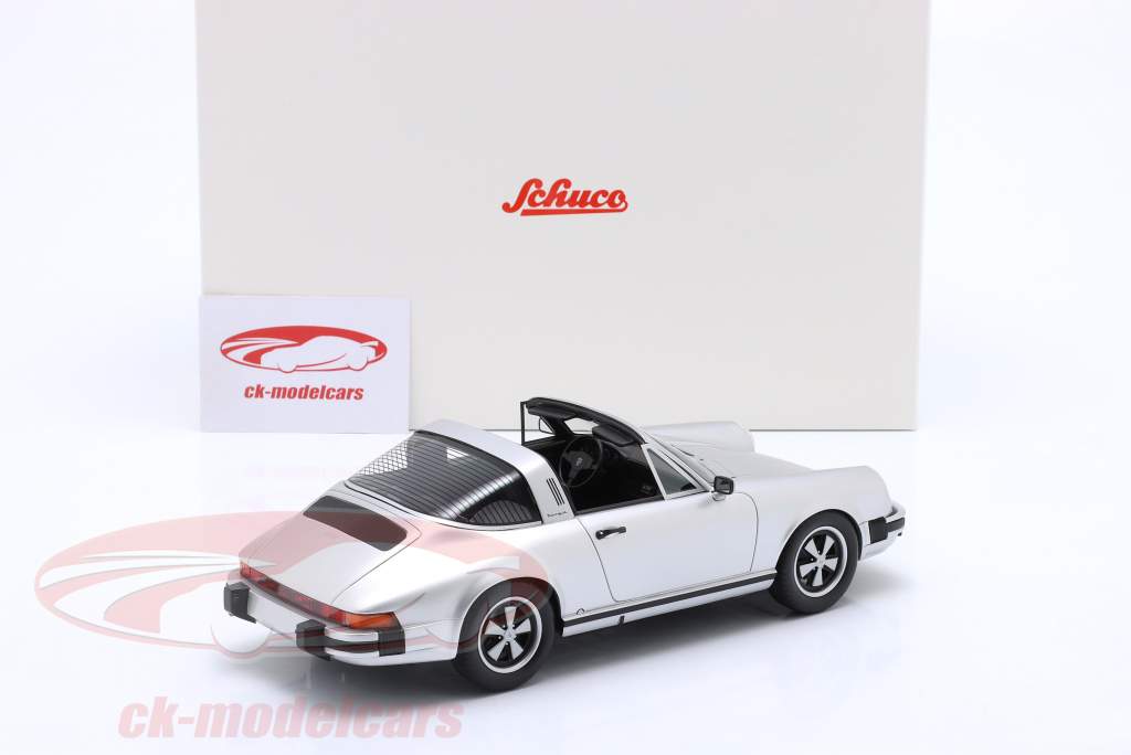 Porsche 911 Targa argento 1:18 Schuco