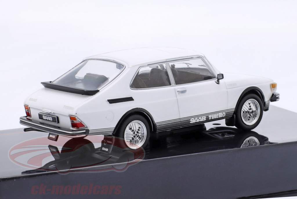 Saab 99 Turbo Combi Coupe year 1977 white 1:43 Ixo