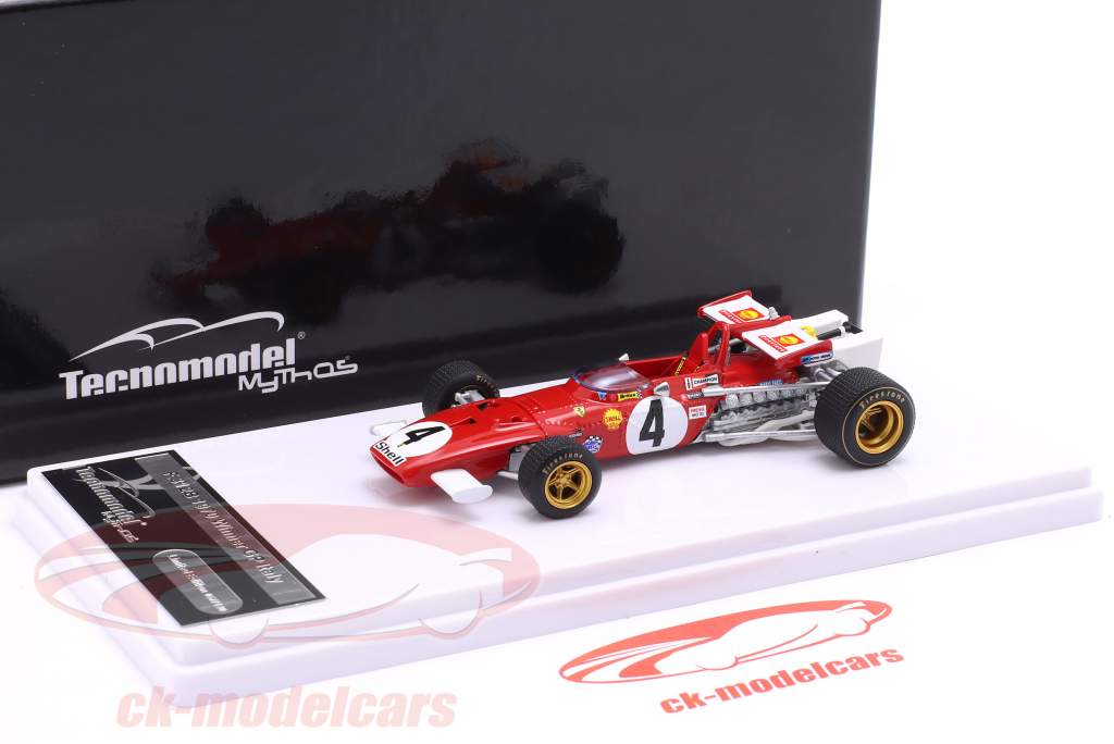 Clay Regazzoni Ferrari 312B #4 Sieger Italien GP Formel 1 1970 1:43 Tecnomodel