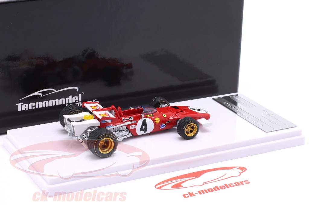 Clay Regazzoni Ferrari 312B #4 Sieger Italien GP Formel 1 1970 1:43 Tecnomodel