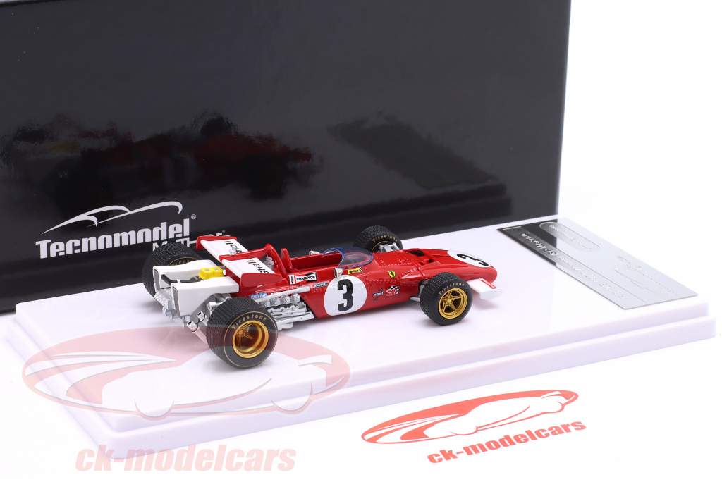 Jacky Ickx Ferrari 312B #3 winner Mexico GP formula 1 1970 1:43 Tecnomodel