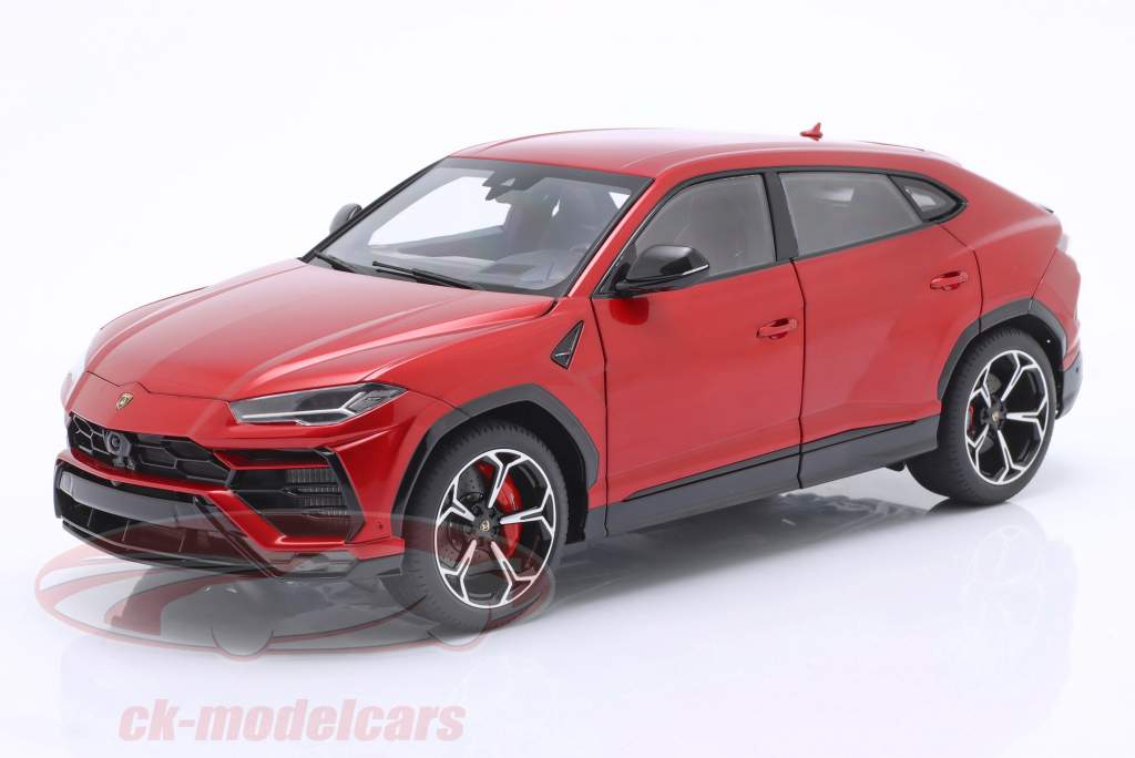 Lamborghini Urus Byggeår 2018 perlerød 1:18 AUTOart