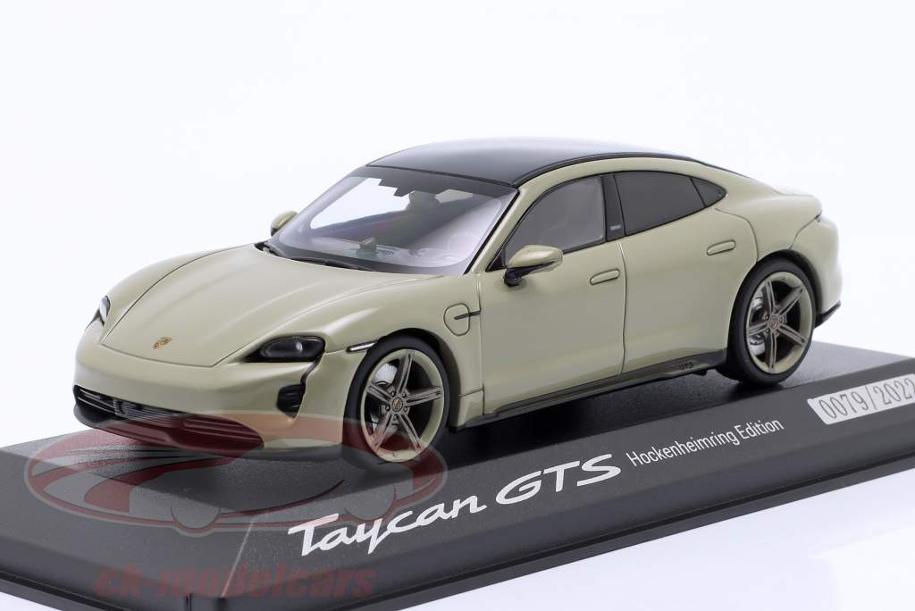 Porsche Taycan GTS Hockenheimring Edition 2022 stone grey 1:43 Minichamps