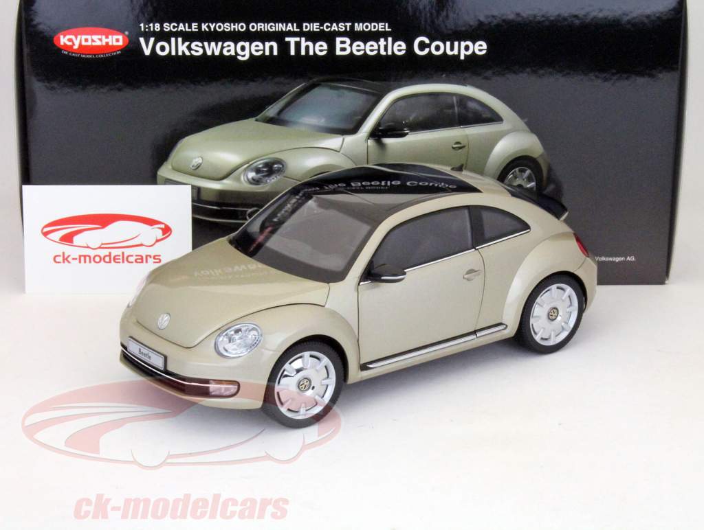 大众汽车大众甲壳虫双门轿跑车2011月球岩石银/银月球岩石1:18京商