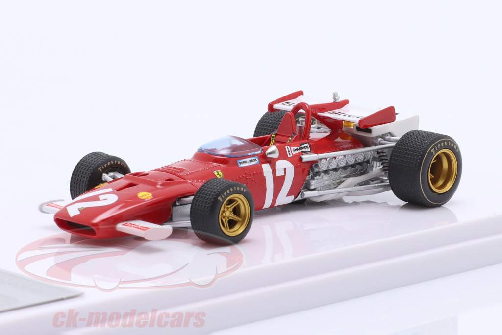 Jacky Ickx Ferrari 312B #12 gagnant L&#39;Autriche GP formule 1 1970 1:43 Tecnomodel