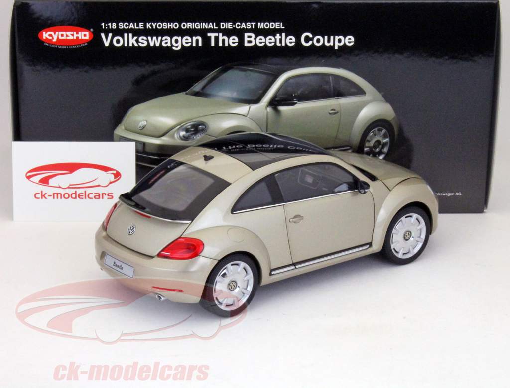 大众汽车大众甲壳虫双门轿跑车2011月球岩石银/银月球岩石1:18京商