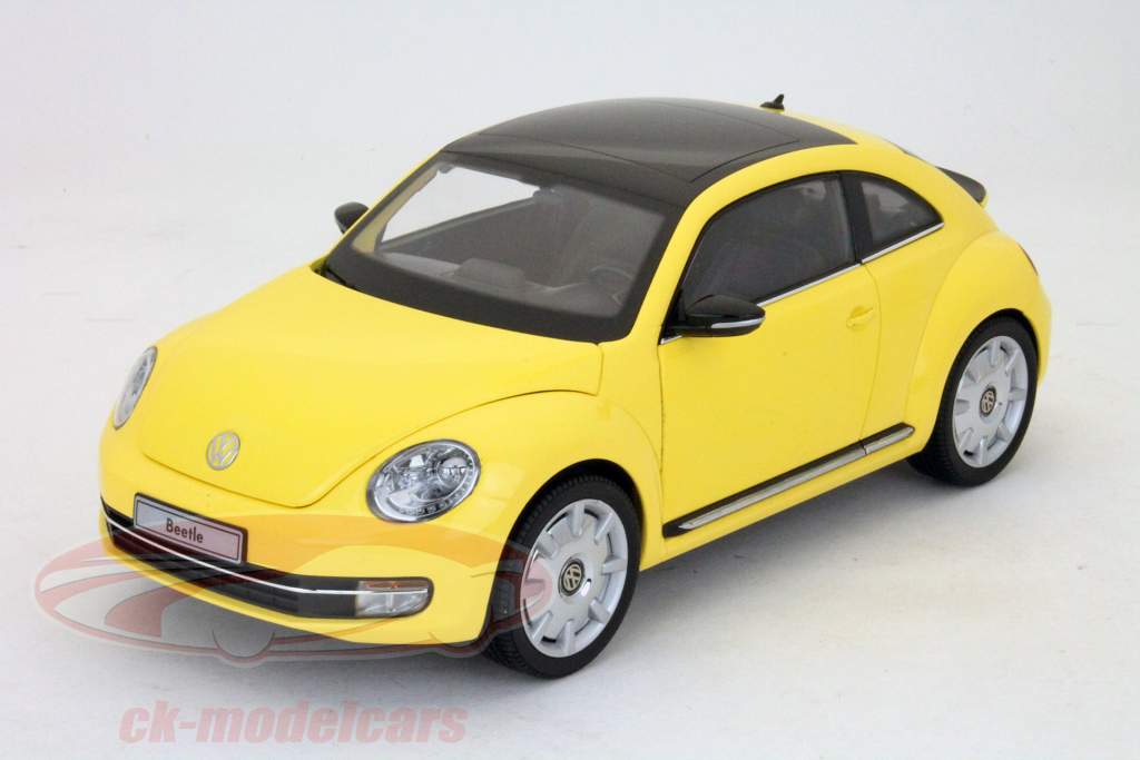 Kyosho 1:18 Volkswagen VW Beetle Coupe 2011 yellow 08811SY