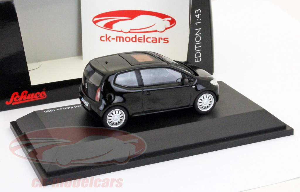 フォルクスワーゲンVWアップ！黒モデルSchuco 1時43分