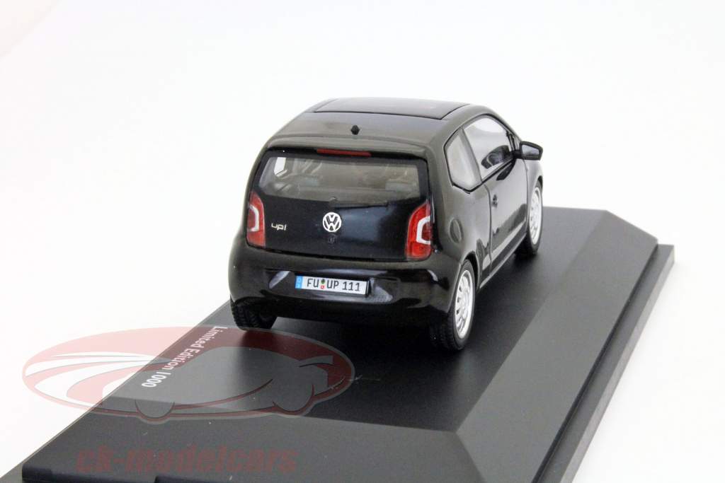 フォルクスワーゲンVWアップ！黒モデルSchuco 1時43分