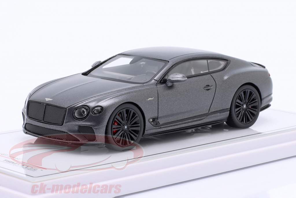 Bentley Continental GT Speed Byggeår 2022 antracit satin 1:43 TrueScale