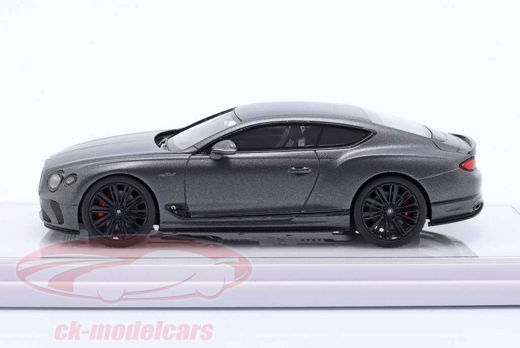 Bentley Continental GT Speed Byggeår 2022 antracit satin 1:43 TrueScale