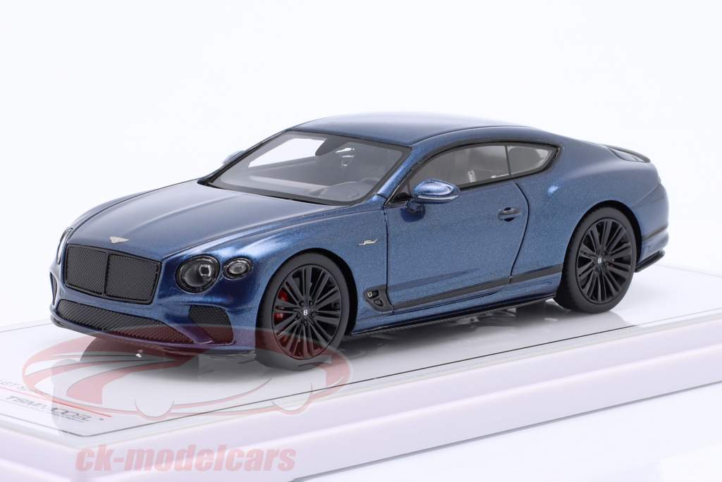 Bentley Continental GT Speed Год постройки 2022 marlin синий 1:43 TrueScale