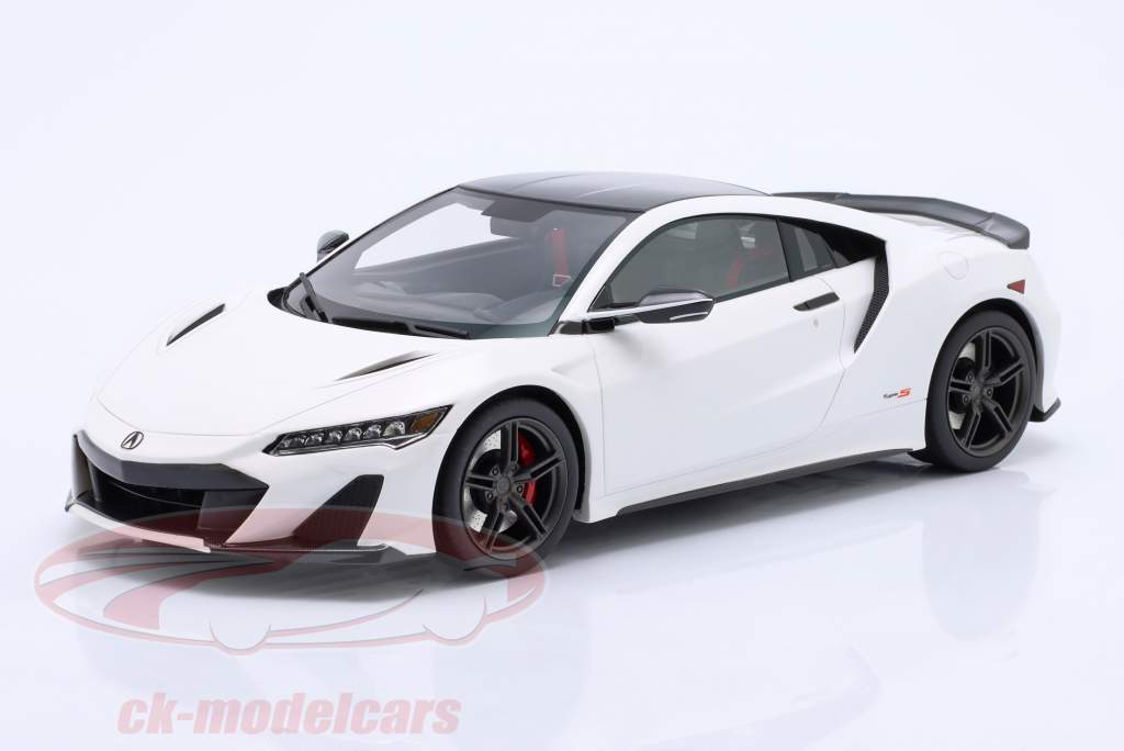 Acura NSX Type S LHD Anno di costruzione 2022 bianco 1:18 TrueScale