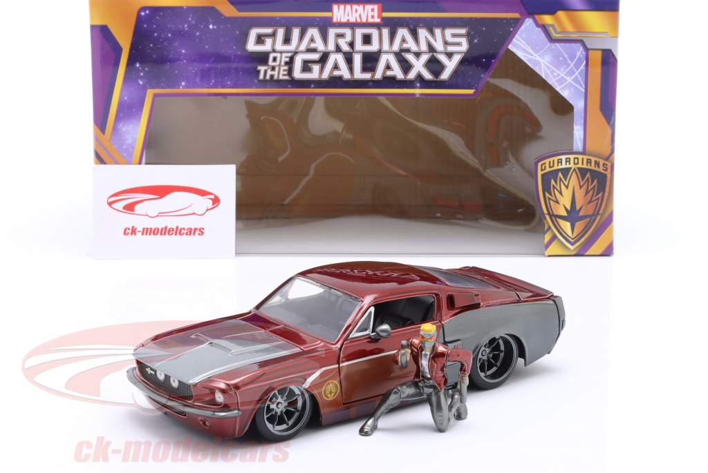 merc london Big Gary シリーズ1 限定版 Jadatoys 1:24 Shelby GT-500 with figure Star-Lord Marvel