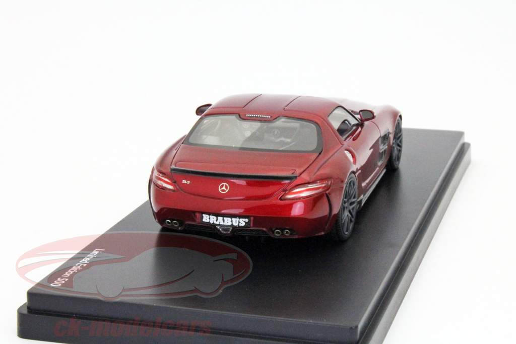 Brabus 700 Biturbo SLS År 2011 rot / rød 1:43 Pro43.R