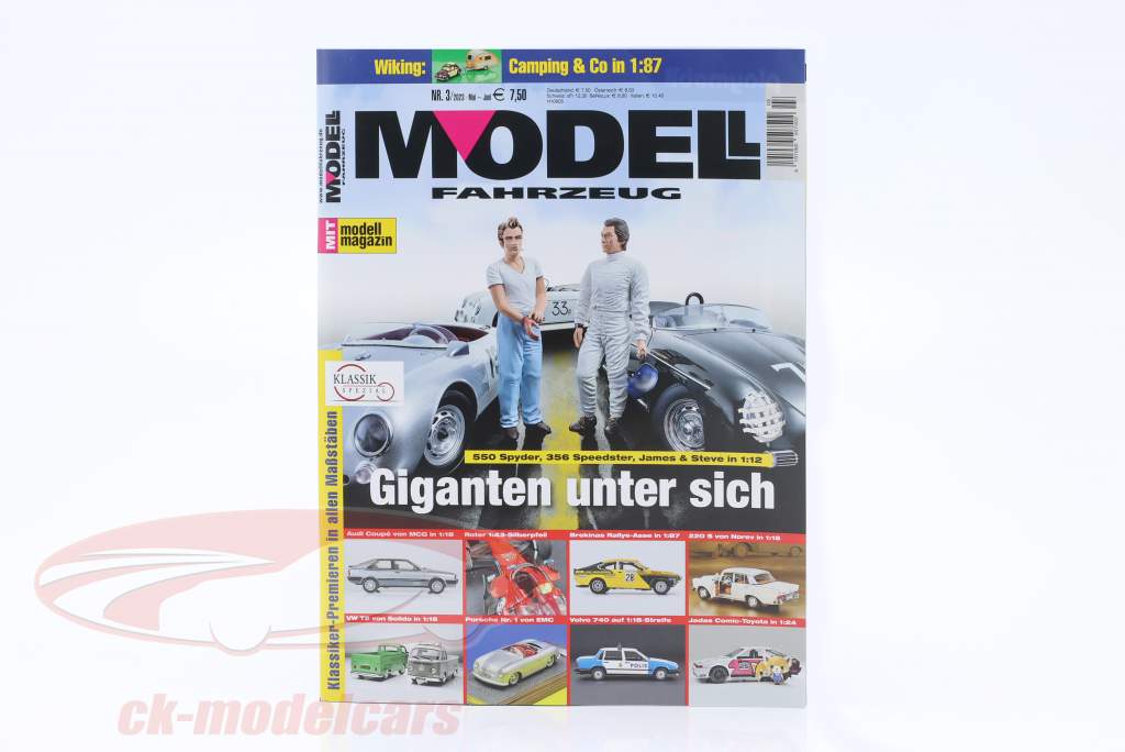 Zeitschrift MODELLFAHRZEUG version Peut / Juin - Non. 3 / 2023