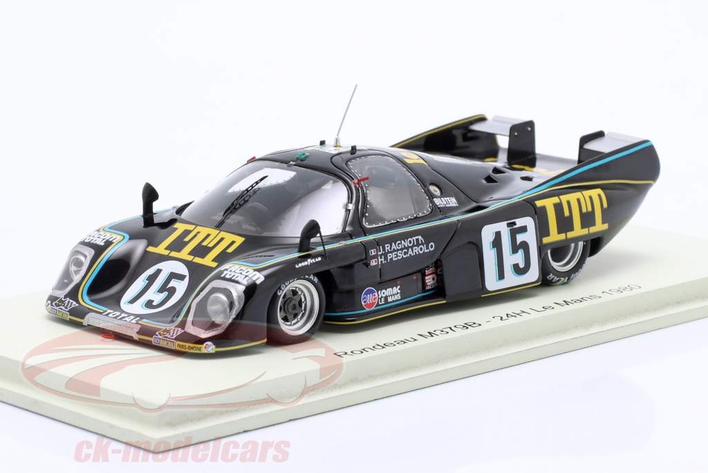 Rondeau M379B #15 24h LeMans 1980 Pescarolo, Ragnotti 1:43 Spark