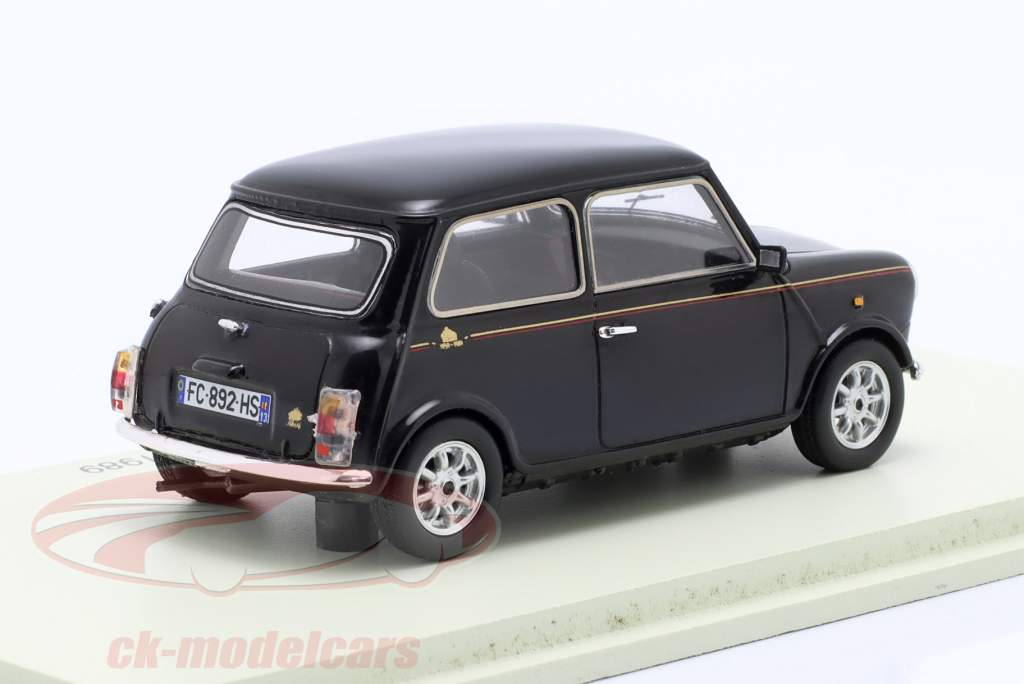 Austin Mini 30e Anniversaire version 1989 noir 1:43 Spark