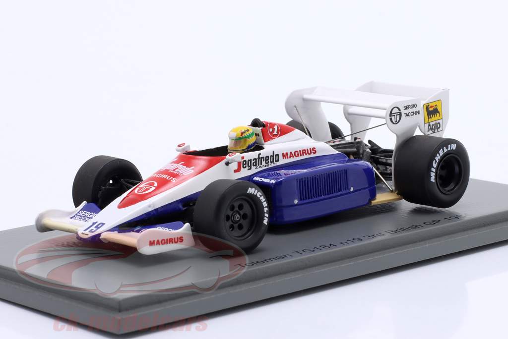 再値下げ！Toleman TG184 1984 Ayrton Senna Premium Collectibles 1:24 Ayrton Senna Toleman Hart TG184