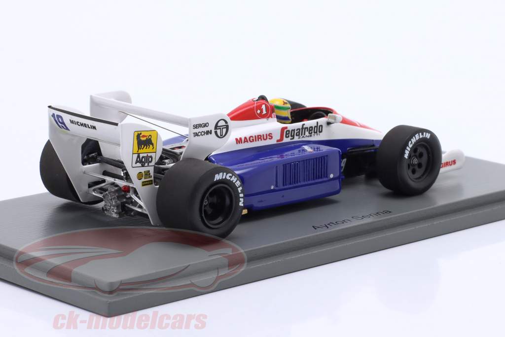 再値下げ！Toleman TG184 1984 Ayrton Senna Spark 1:43 Ayrton Senna Toleman TG184 #19 3rd British GP