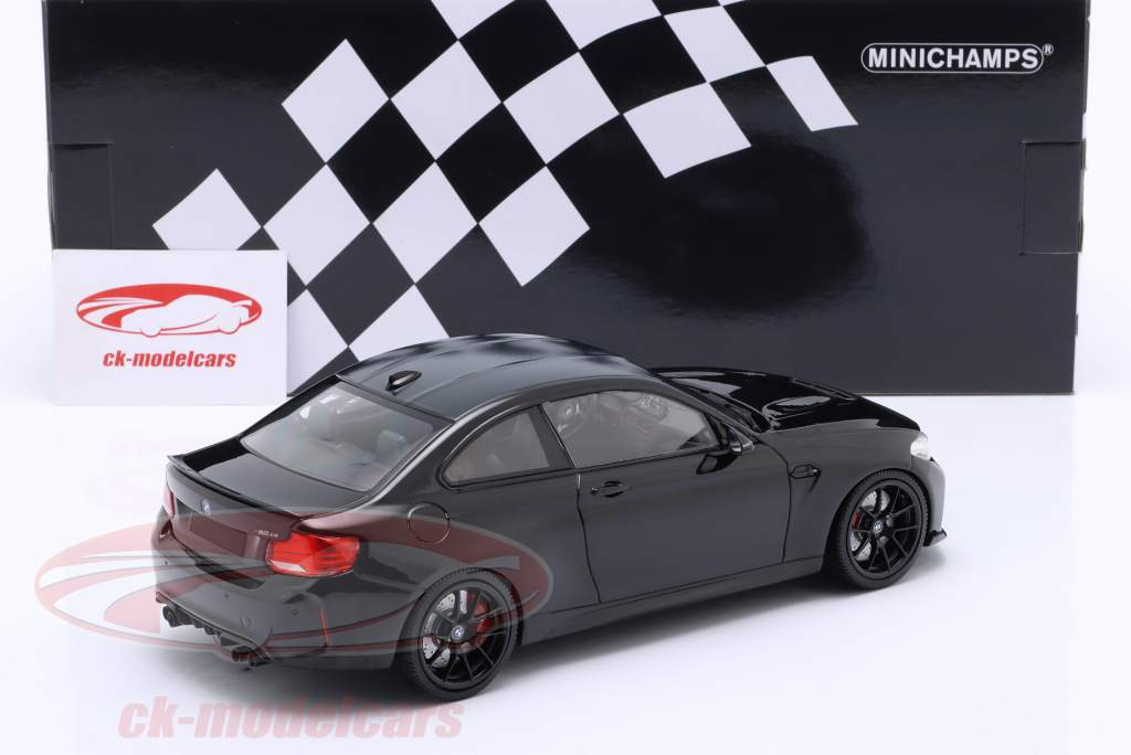 Minichamps 1:18 BMW M2 CS (F87) 2020 黒 メタリック / 黒 リム