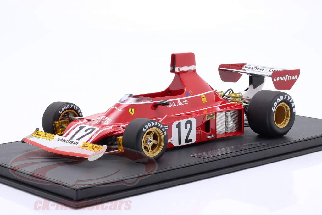 ミニカー　1/12 312 B3 1974 ドイツGP ウィナー #11 C.レガッティオーネ 「GP REPLICASシリーズ」 [GRP12015A] GP Replicas 1:12 Niki Lauda Ferrari 312B3 #12 Winner Dutch