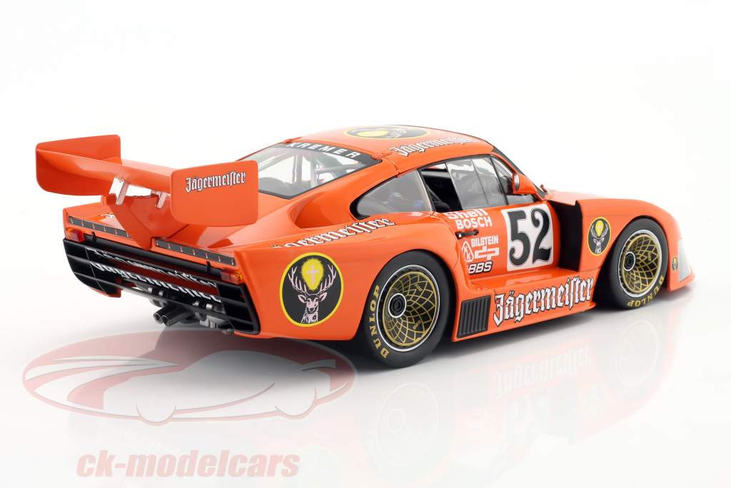 Kremer Porsche 935 K4 #52 Jägermeister 2° Zolder DRM 1981 Bob Wollek 1:18 WERK83