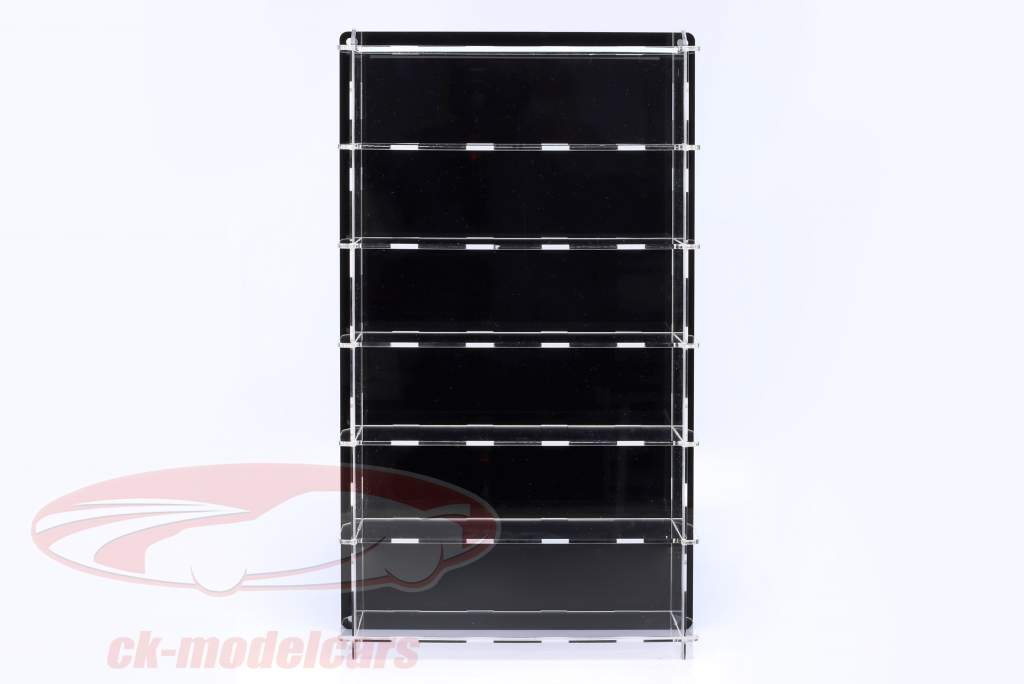 高品質 アクリル ショーケース Multicase ために 6 方式 1 モデルカー 1:18 Atlantic