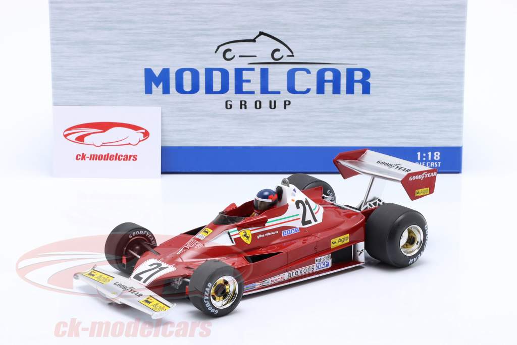 Modelcar Group 1:18 Gilles Villeneuve Ferrari 312T2 #21