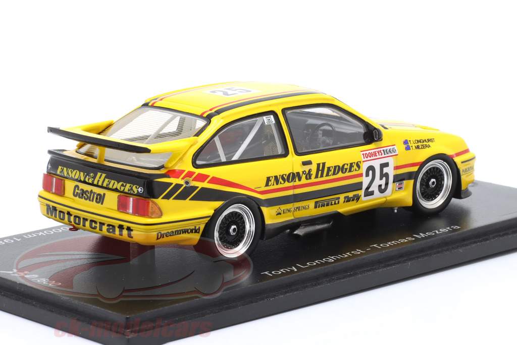 Ford Sierra RS500 Cosworth #25 gagnant Bathurst Tooheys 1000 1988 1:43 Spark