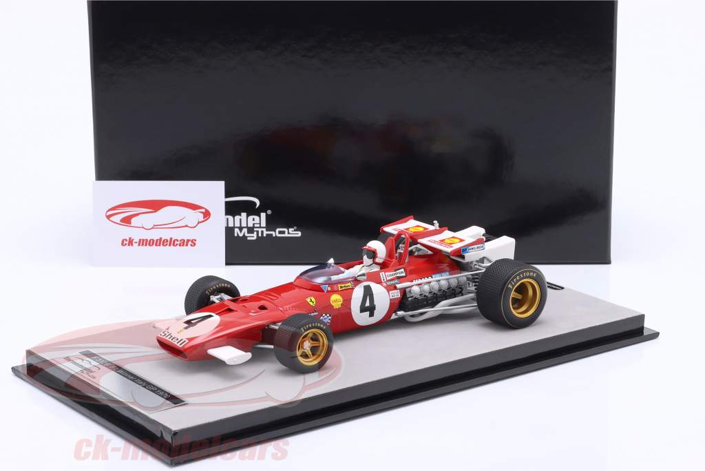 Clay Regazzoni Ferrari 312B #4 winner Italy GP formula 1 1970 1:18 Tecnomodel