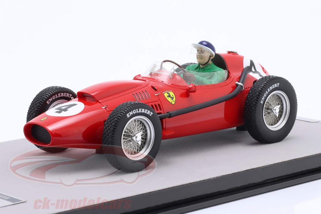 M. Hawthorn Ferrari 246 #4 gagnant France GP formule 1 Champion du monde 1958 1:18 Tecnomodel
